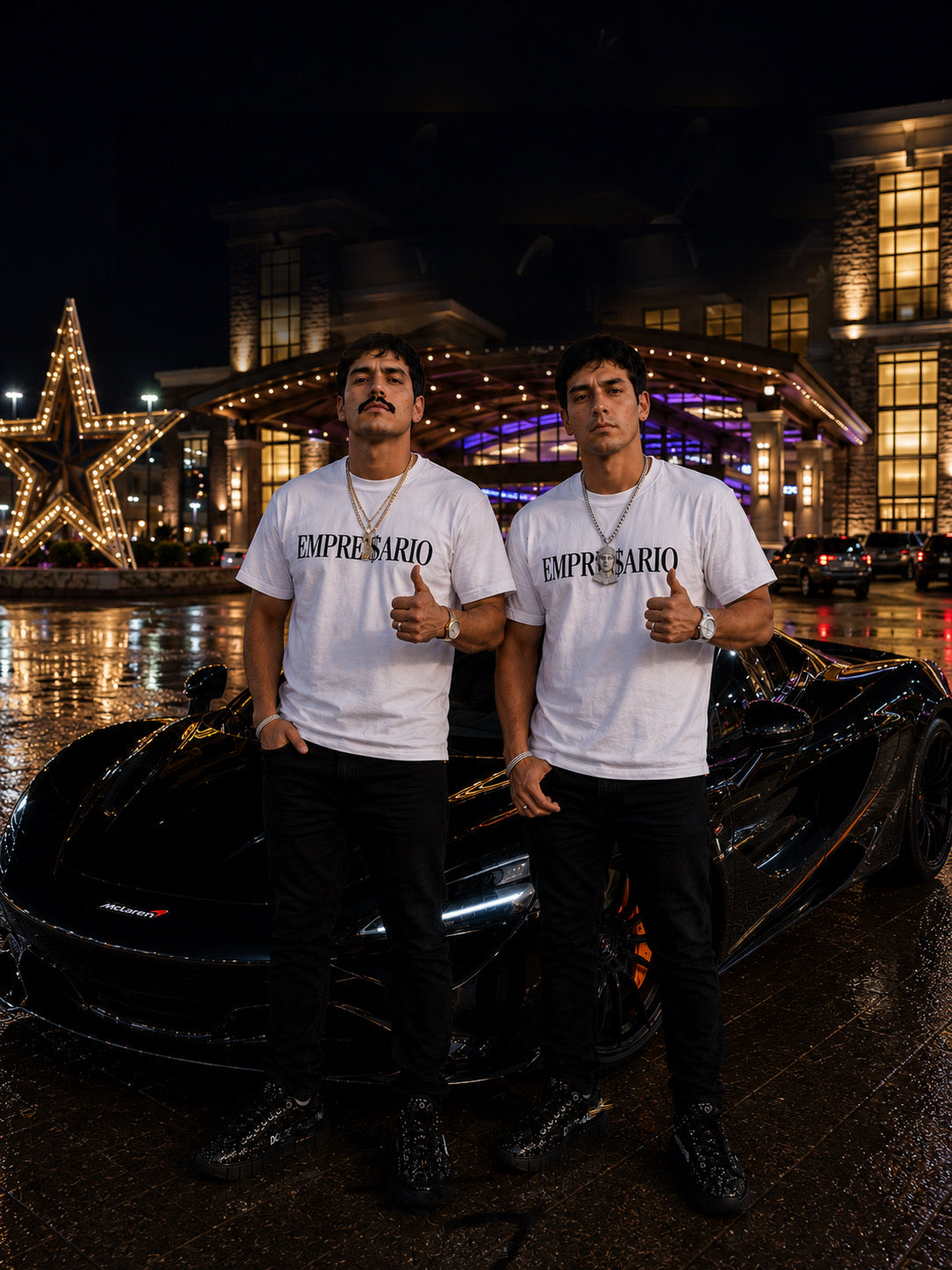 Empresario white T-shirt