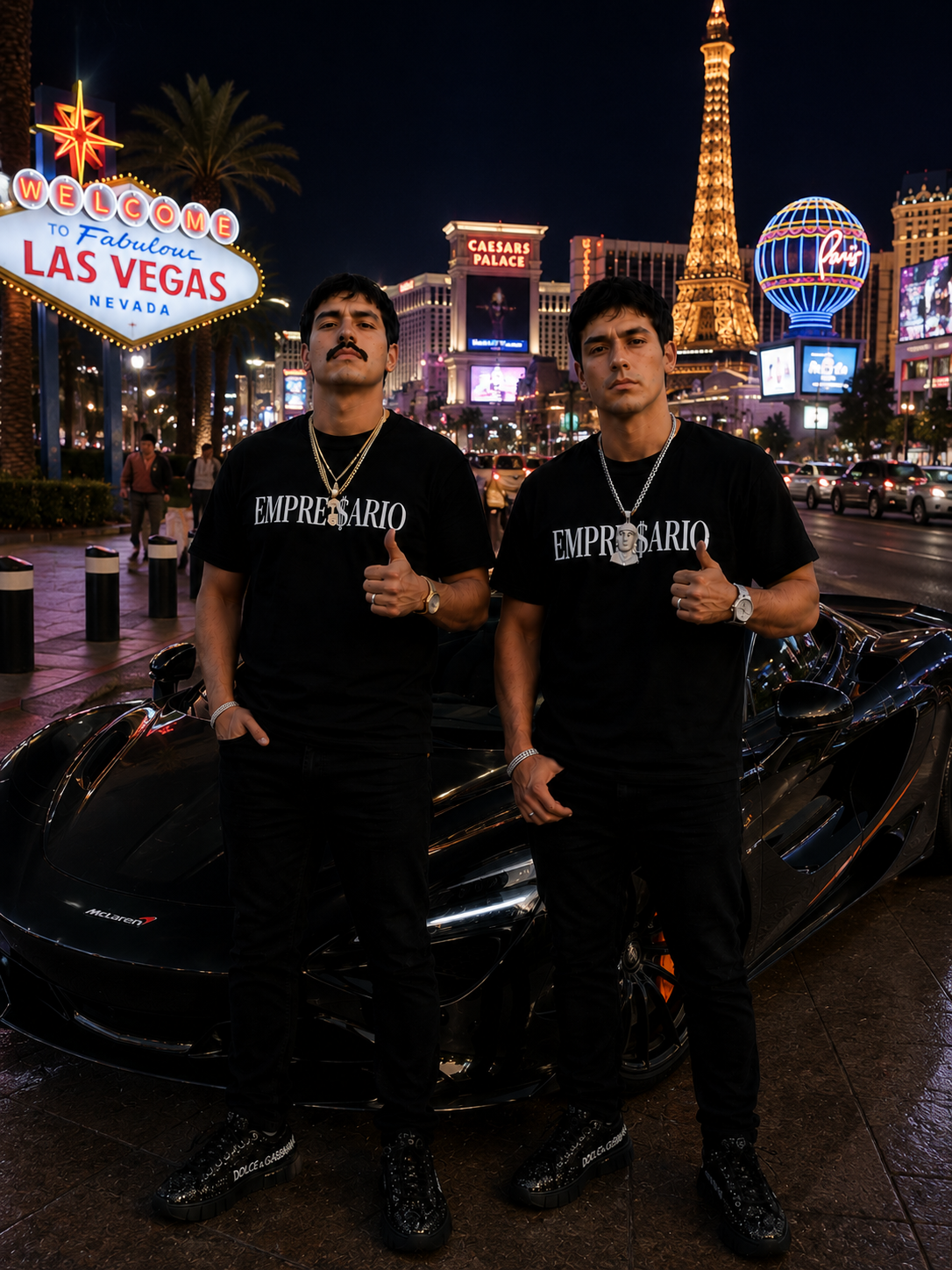 Empresario black T-shirt
